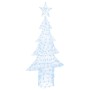 Árbol de Navidad con 240 LED frío 180 cm Acrílico