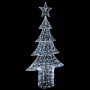 Árbol de Navidad con 240 LED frío 180 cm Acrílico