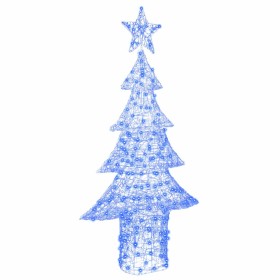 Árbol de Navidad con 240 LED Azul 180 cm Acrílico Árbol de Navidad con 240 LED Azul 180 cm Acrílico