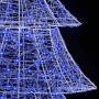 Árbol de Navidad con 240 LED Azul 180 cm Acrílico