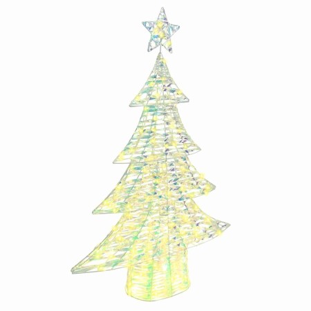 Árbol de Navidad con 120 LED cálido 120 cm PET en Adornos festivos | Comprar online en Foro24