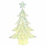Árbol de Navidad con 120 LED cálido 120 cm PET