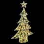 Árbol de Navidad con 120 LED cálido 120 cm PET