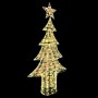 Árbol de Navidad con 240 LED cálido 180 cm PET