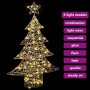 Árbol de Navidad con 120 LED cálido 120 cm PET