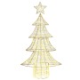 Árbol de Navidad con 160 LED cálido 150 cm PET