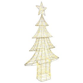Árbol de Navidad con 240 LED cálido 180 cm PET Árbol de Navidad con 240 LED cálido 180 cm PET