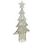 Árbol de Navidad con 240 LED cálido 180 cm Ratán