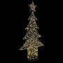 Árbol de Navidad con 240 LED cálido 180 cm Ratán