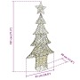 Árbol de Navidad con 240 LED cálido 180 cm Ratán