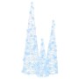 Árbol de Navidad con 90 LED 3 pcs frío 20 x 20 x 80 cm Acrílico
