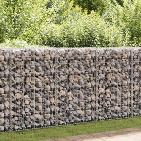 Muro de gaviones de acero 630x30x100 cm