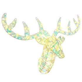 trineo tirado por reno cálido 60 cm PET trineo tirado por reno cálido 60 cm PET