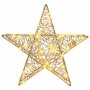 Estrella 3D con 50 LED cálido 55 x 52.5 x 9 cm PET