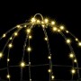 Bola con 96 LED cálido 30 cm Metal