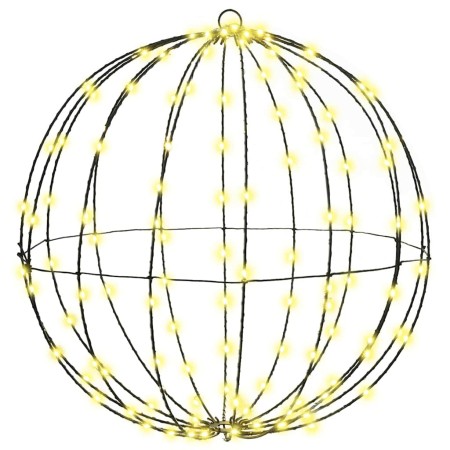 Bola con 160 LED cálido 50 cm Metal