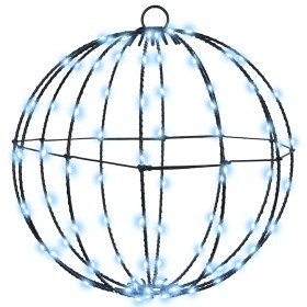 Bola con 96 LED frío 30 cm Metal Bola con 96 LED frío 30 cm Metal
