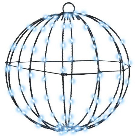 Bola con 96 LED frío 30 cm Metal