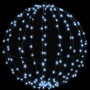Bola con 192 LED frío 60 cm Metal