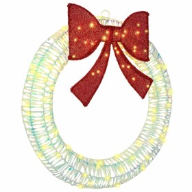 Corona con 80 LED cálido 90 cm PET Corona con 80 LED cálido 90 cm PET