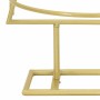 Árbol de Navidad de metal con soporte Dorado 90 cm
