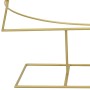 Árbol de Navidad de metal con soporte Dorado 180 cm