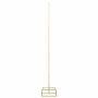 Árbol de Navidad de metal con soporte Dorado 125 cm