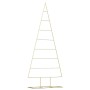 Árbol de Navidad de metal con soporte Dorado 180 cm