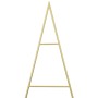 Árbol de Navidad de metal con soporte Dorado 180 cm