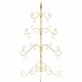 Árbol de Navidad de metal con soporte Dorado 90 cm