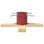 Soporte para Árbol de Navidad 1.73 Rojo 50 x 50 x 16 cm