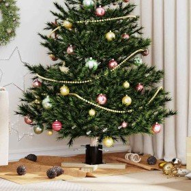 Soporte para Árbol de Navidad 1.73 Negro 50 x 50 x 16 cm