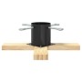 Soporte para Árbol de Navidad 1.73 Negro 50 x 50 x 16 cm
