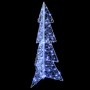 Árbol de Navidad con 100 LED Frío 120 cm Acrílico