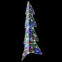 Árbol de Navidad con 100 LED Multicolor 120 cm Acrílico