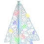 Árbol de Navidad con 100 LED Multicolor 120 cm Acrílico
