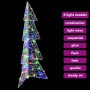 Árbol de Navidad con 100 LED Multicolor 120 cm Acrílico