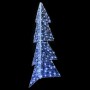 Árbol de Navidad con 160 LED Frío 150 cm Acrílico