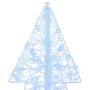 Árbol de Navidad con 160 LED Frío 150 cm Acrílico