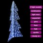 Árbol de Navidad con 160 LED Frío 150 cm Acrílico