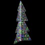 Árbol de Navidad con 160 LED Multicolor 150 cm Acrílico