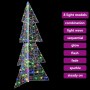 Árbol de Navidad con 160 LED Multicolor 150 cm Acrílico