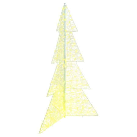 Árbol de Navidad con 240 LED Cálido 180 cm Acrílico