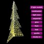 Árbol de Navidad con 240 LED Cálido 180 cm Acrílico