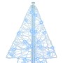Árbol de Navidad con 240 LED Frío 180 cm Acrílico