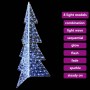 Árbol de Navidad con 240 LED Frío 180 cm Acrílico