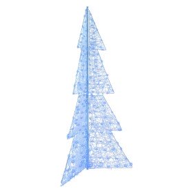 Árbol de Navidad con 240 LED Azul 180 cm Acrílico Árbol de Navidad con 240 LED Azul 180 cm Acrílico
