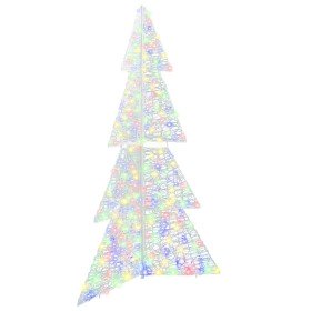 Árbol de Navidad con 240 LED Multicolor 180 cm Acrílico Árbol de Navidad con 240 LED Multicolor 180 cm Acrílico