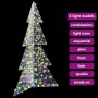 Árbol de Navidad con 240 LED Multicolor 180 cm Acrílico