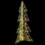 Árbol de Navidad con 160 LED Cálido 150 cm PET